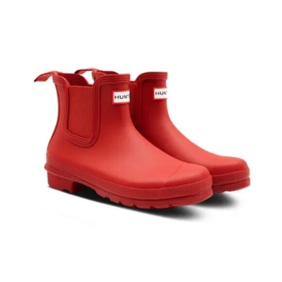 NWT - Hunter - Original Chelsea Rain Booots - Picture 1 of 5